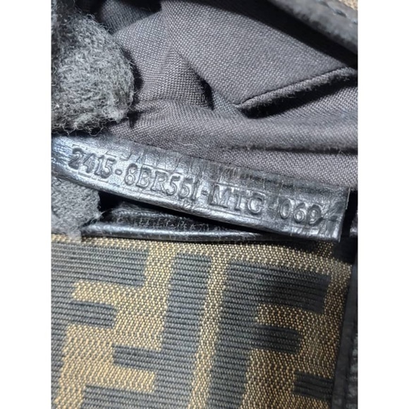 Authentic Fendi Tobbaco Zucca Canvas and Leather B Bis Hobo Shoulder Bag… - Picture 8 of 14